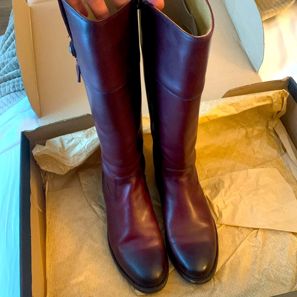 FRYE Jayden Button Tall Boots